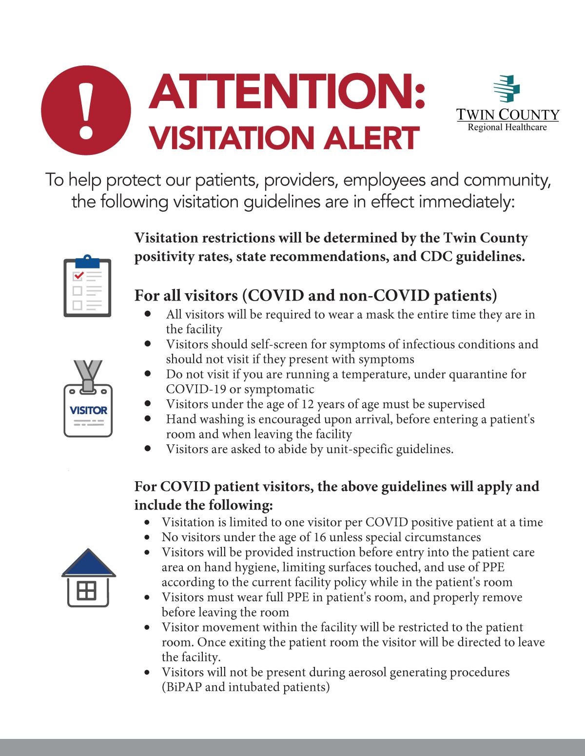 COVID-19 Preparedness | Twin County Regional Healthcare